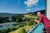Blick auf den See Best Western Ahorn Oberwiesenthal