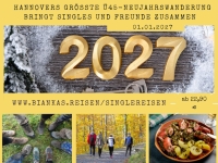 Neujahr mal anders: Wandern, Grünkohl &amp; neue Begegnungen für Singles und Freunde ab Ü45 - Ü75 in Hannover. 