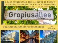 Singlereise zum 2. Advent in Dessau – Bauhaus, Lichterglanz &amp; neue Begegnungen