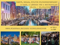 Party - Relax - Kultur Flusskreuzfahrt für Singles & Friends über Ostern